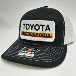Toyota Motorsports Embroidered Patch Richardson 112 Trucker Mesh Snapback Hat